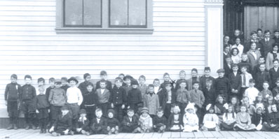Dawson City Public School students