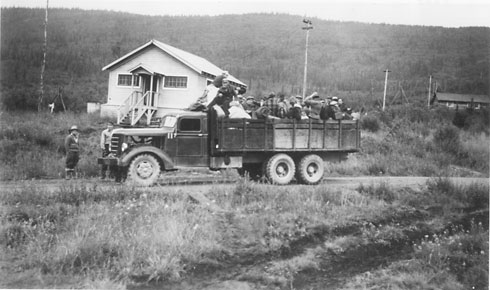 Travailleurs de la Yukon Consolidated Gold Corporation