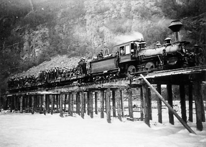 White Pass train