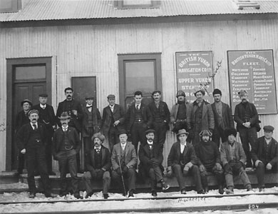 Employés de la British Yukon Navigation Company