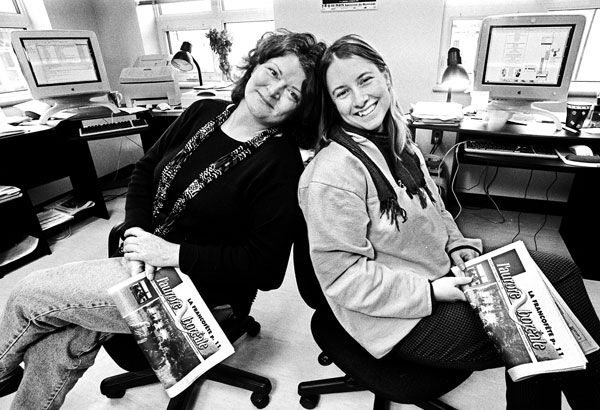 C&eacute;cile Girard and Marie-H&eacute;l&egrave;ne Comeau
