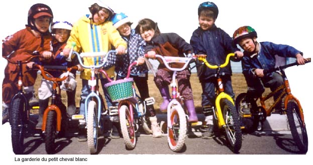kids on bikes
