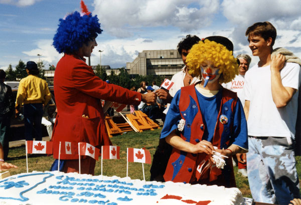 Participation de l�AFY aux c�l�brations de la f�te du Canada