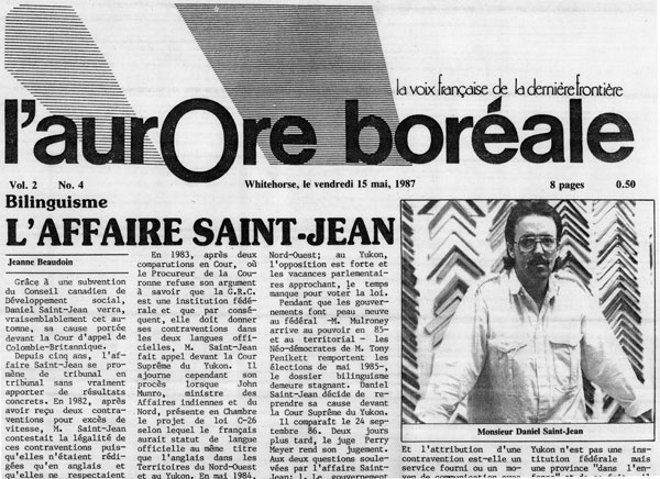 Affaire Saint-Jean Headline