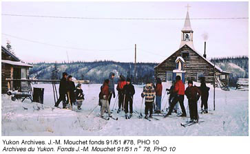 TEST skiing