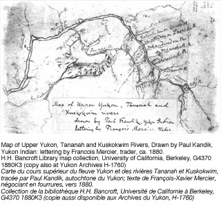 Map of upper Yukon